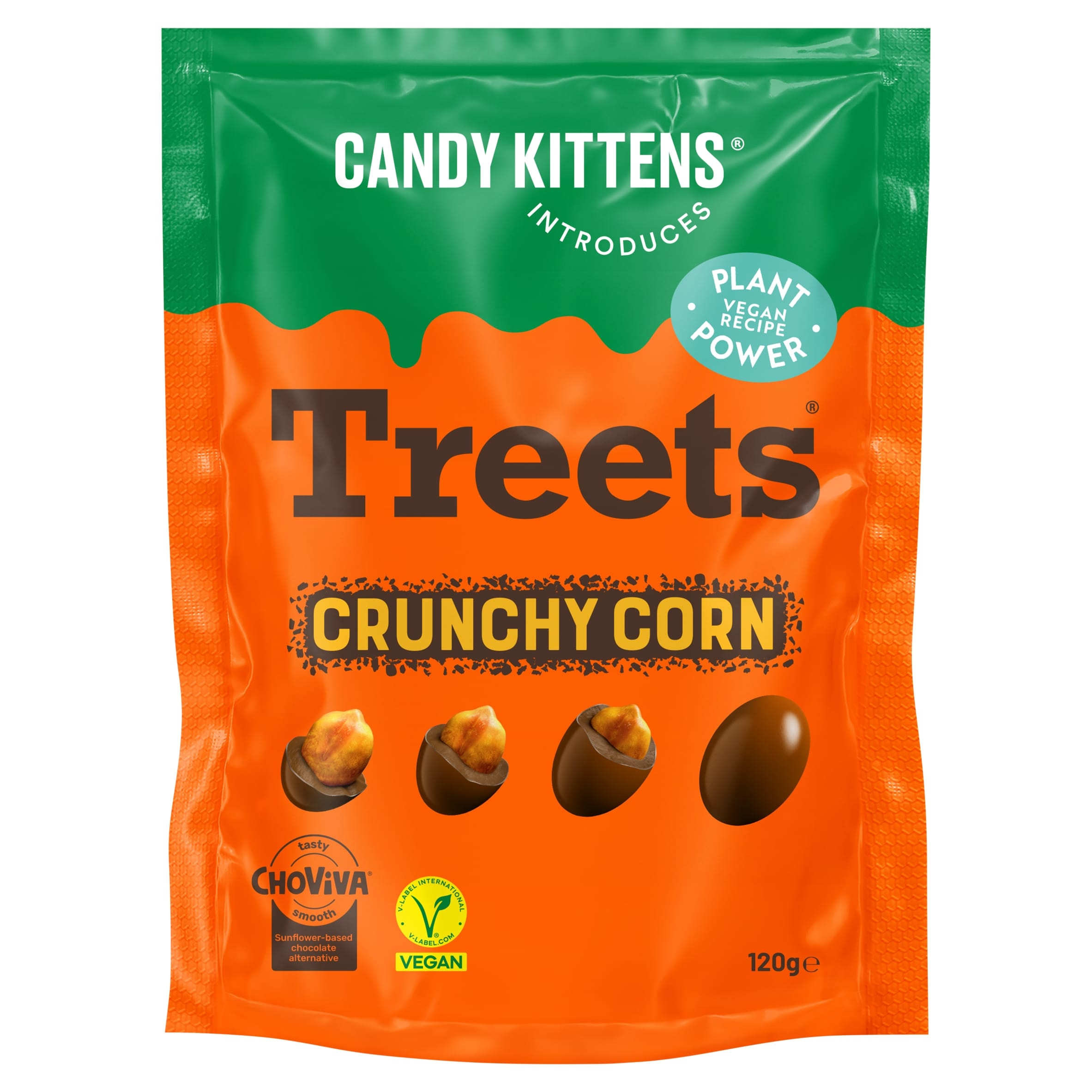 Candy Kittens Treets Crunchy Corn 120 g